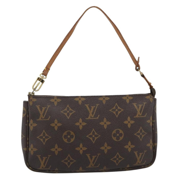 LOUIS VUITTON Monogram Pochette Accessoires Pouch M51980 LV Auth BA14545
