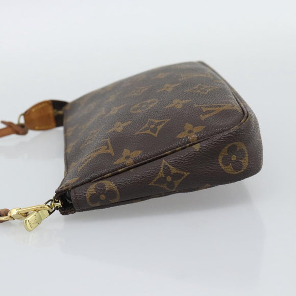 LOUIS VUITTON Monogram Pochette Accessoires Pouch M51980 LV Auth BA14545