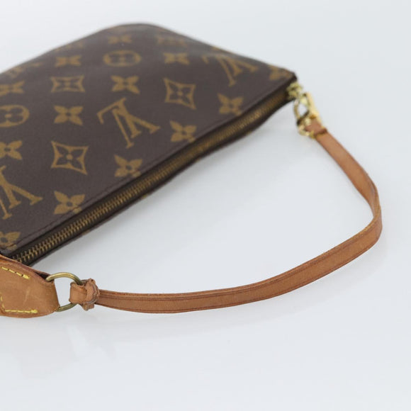 LOUIS VUITTON Monogram Pochette Accessoires Pouch M51980 LV Auth BA14545