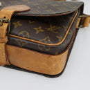 LOUIS VUITTON Monogram Cartouchiere MM Shoulder Bag M51253 LV Auth BA14550-14