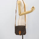 LOUIS VUITTON Monogram Cartouchiere MM Shoulder Bag M51253 LV Auth BA14550-24