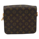 LOUIS VUITTON Monogram Cartouchiere MM Shoulder Bag M51253 LV Auth BA14550-2