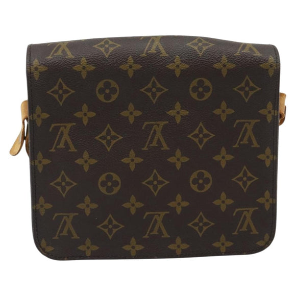 LOUIS VUITTON Monogram Cartouchiere MM Shoulder Bag M51253 LV Auth BA14550