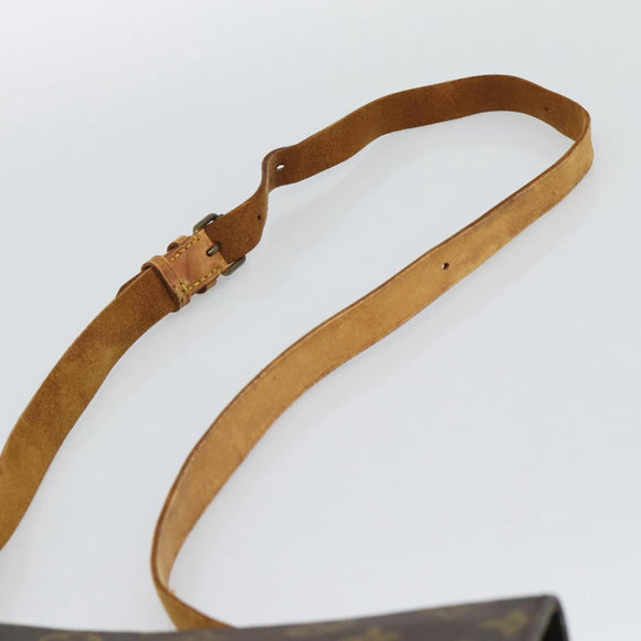 LOUIS VUITTON Monogram Cartouchiere MM Shoulder Bag M51253 LV Auth BA14550