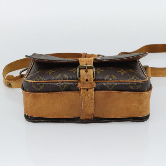 LOUIS VUITTON Monogram Cartouchiere MM Shoulder Bag M51253 LV Auth BA14550