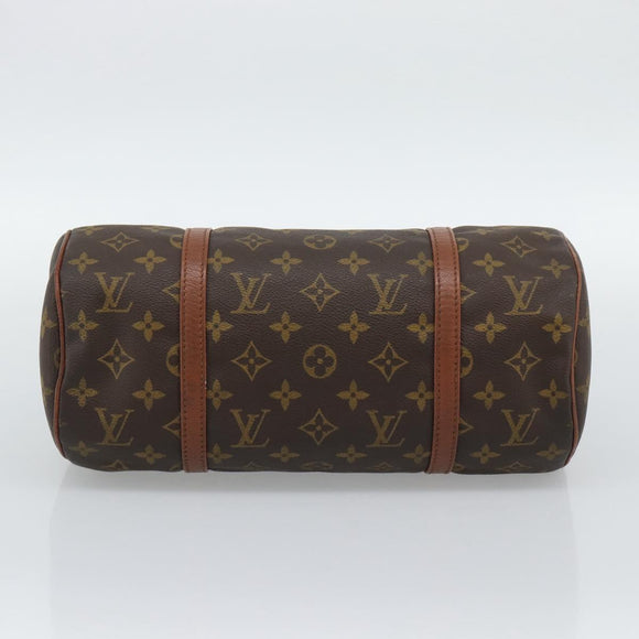 LOUIS VUITTON Monogram Papillon 30 Hand Bag M51365 LV Auth BA14553