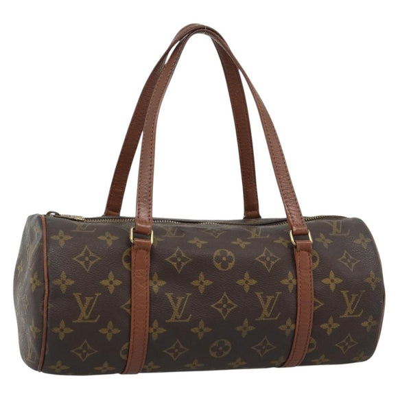LOUIS VUITTON Monogram Papillon 30 Hand Bag M51365 LV Auth BA14553