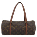 LOUIS VUITTON Monogram Papillon 30 Hand Bag M51365 LV Auth BA14553-2