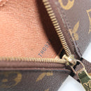 LOUIS VUITTON Monogram Trousse Demi Ronde Cosmetic Pouch M47520 LV Auth BA14555-18