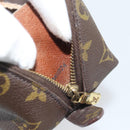LOUIS VUITTON Monogram Trousse Demi Ronde Cosmetic Pouch M47520 LV Auth BA14556-18