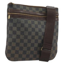 LOUIS VUITTON Damier Ebene Pochette Bosphore Shoulder Bag N51111 LV Auth BA14559-1