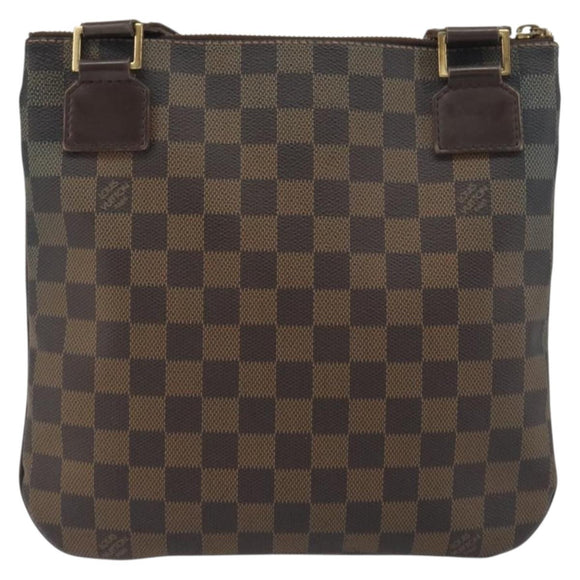 LOUIS VUITTON Damier Ebene Pochette Bosphore Shoulder Bag N51111 LV Auth BA14559