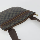 LOUIS VUITTON Damier Ebene Pochette Bosphore Shoulder Bag N51111 LV Auth BA14559-6