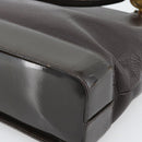 VERSACE Hand Bag Leather Brown Gold Tone Auth BA14561-15