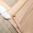 CELINE Tote Bag Leather Beige Auth BA14562A-19