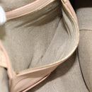 CELINE Tote Bag Leather Beige Auth BA14562A-20