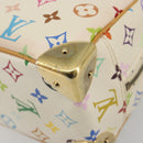 LOUIS VUITTON Monogram Multicolor Trouville Hand Bag White M92663 Auth BA14564A-10