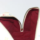 LOUIS VUITTON Monogram Multicolor Trouville Hand Bag White M92663 Auth BA14564A-19