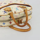 LOUIS VUITTON Monogram Multicolor Trouville Hand Bag White M92663 Auth BA14564A-7