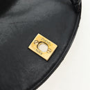 CHANEL Matelasse Chain Backpack Lamb Skin Black Gold Tone CC Auth BA14567M-25
