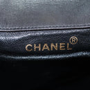 CHANEL Matelasse Chain Backpack Lamb Skin Black Gold Tone CC Auth BA14567M-26