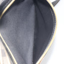 Burberrys Nova Check Shoulder Bag Canvas Beige Gold Tone Auth BA14568-12