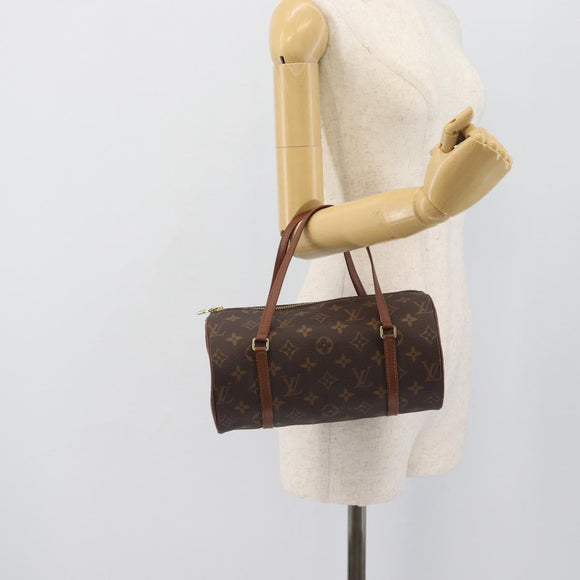 LOUIS VUITTON Monogram Papillon 26 Hand Bag M51366 LV Auth BA14573V