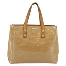LOUIS VUITTON Monogram Vernis Reade PM Hand Bag Rose Florentine LV Auth BA14574-13