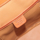 CELINE Macadam Backpack PVC Leather Brown Gold Tone Auth BA14576A-20