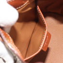 CELINE Macadam Backpack PVC Leather Brown Gold Tone Auth BA14576A-23