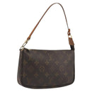 LOUIS VUITTON Monogram Pochette Accessoires Pouch M51980 LV Auth BA14577-1
