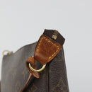LOUIS VUITTON Monogram Pochette Accessoires Pouch M51980 LV Auth BA14577-9