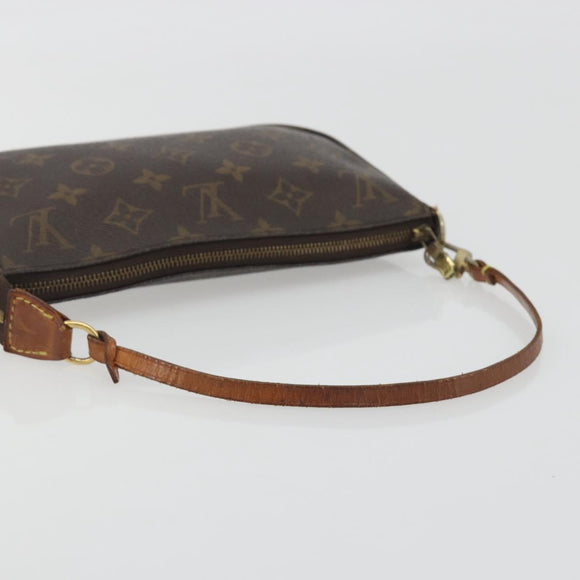 LOUIS VUITTON Monogram Pochette Accessoires Pouch M51980 LV Auth BA14577