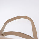 BVLGARI Hand Bag Leather 2way Beige Gold Tone Auth BA14579A-15