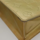 LOUIS VUITTON Monogram Vernis Spring Street Hand Bag Gris M91029 LV Auth BA1458-17