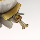 LOUIS VUITTON Monogram Vernis Spring Street Hand Bag Gris M91029 LV Auth BA1458-9