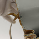 LOUIS VUITTON Monogram Vernis Spring Street Hand Bag Gris M91029 LV Auth BA1458-10