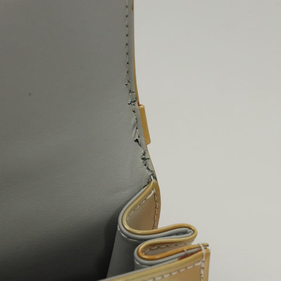 LOUIS VUITTON Monogram Vernis Spring Street Hand Bag Gris M91029 LV Auth BA1458