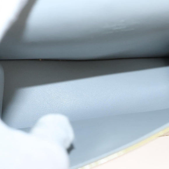 LOUIS VUITTON Monogram Vernis Spring Street Hand Bag Gris M91029 LV Auth BA1458