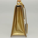 LOUIS VUITTON Monogram Vernis Spring Street Hand Bag Gris M91029 LV Auth BA1458-4