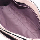 BALLY Shoulder Bag Leather Pink Silver Auth BA14581A-23