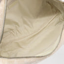 CHANEL New Travel Line Hand Bag Canvas Pink Gold Tone CC Auth BA14582A-18