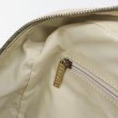 CHANEL New Travel Line Hand Bag Canvas Pink Gold Tone CC Auth BA14582A-21