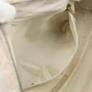 CHANEL New Travel Line Hand Bag Canvas Pink Gold Tone CC Auth BA14582A-22