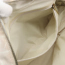 CHANEL New Travel Line Hand Bag Canvas Pink Gold Tone CC Auth BA14582A-23