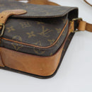 LOUIS VUITTON Monogram Cartouchiere MM Shoulder Bag M51253 LV Auth BA14584-10
