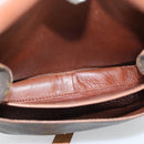 LOUIS VUITTON Monogram Cartouchiere MM Shoulder Bag M51253 LV Auth BA14584-19