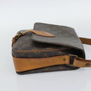LOUIS VUITTON Monogram Cartouchiere MM Shoulder Bag M51253 LV Auth BA14584-5