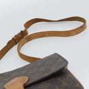 LOUIS VUITTON Monogram Cartouchiere MM Shoulder Bag M51253 LV Auth BA14584-8