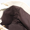 GUCCI GG Canvas Tote Bag Beige Gold Tone 120836 Auth BA14589-16
